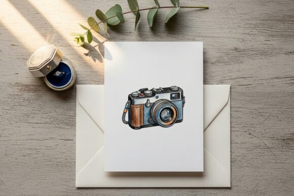 Download Vintage Film Camera with Leather Case - Vintage film Collection