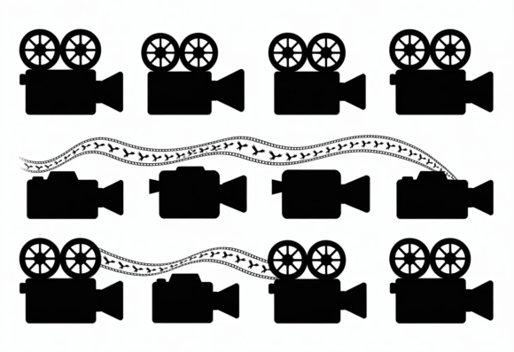 Download Vintage Film Camera Icons and Film - Vintage film Collection